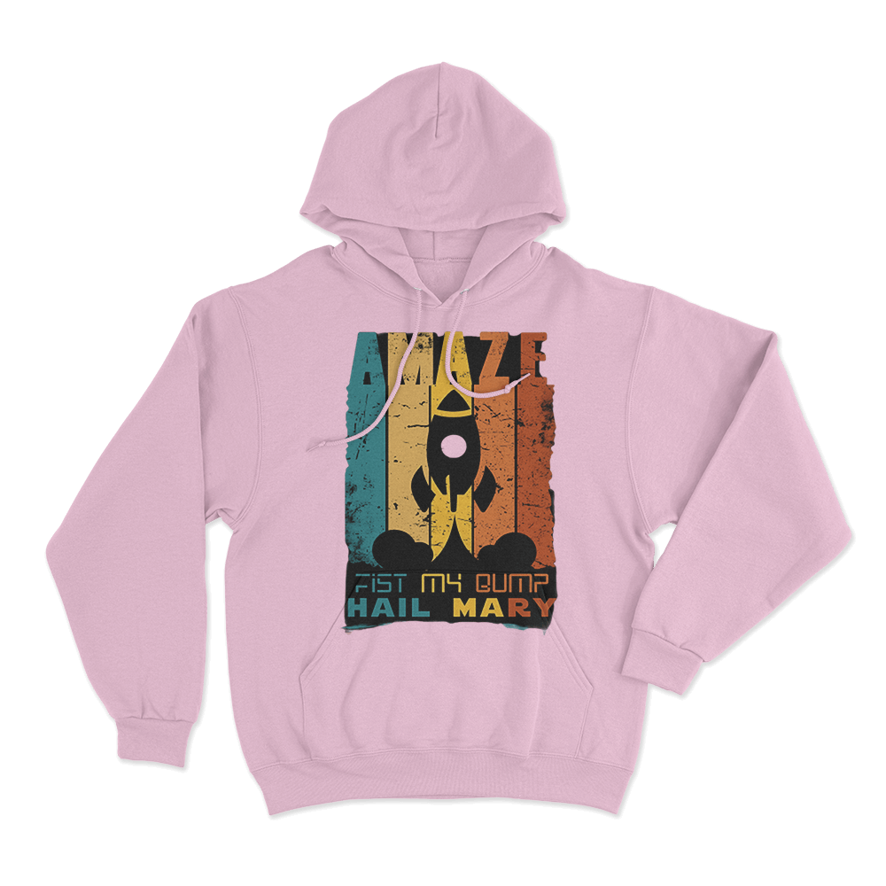 Amaze Fist My Bump Hoodie Pink Amaze Fist My Bump Hoodie Pink