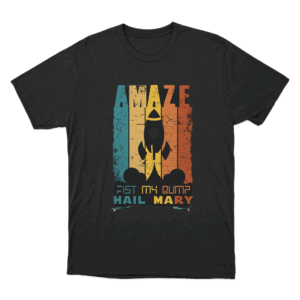 Amaze Fist My Bump T Shirt Black