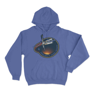Project Hail Mary Hoodie Blue