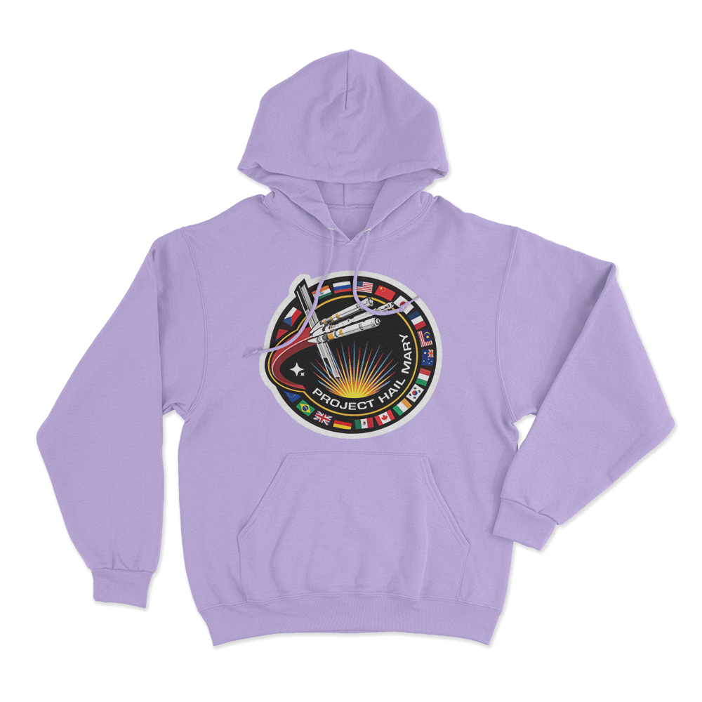 Project Hail Mary Logo Hoodie Purple Project Hail Mary Logo Hoodie Purple